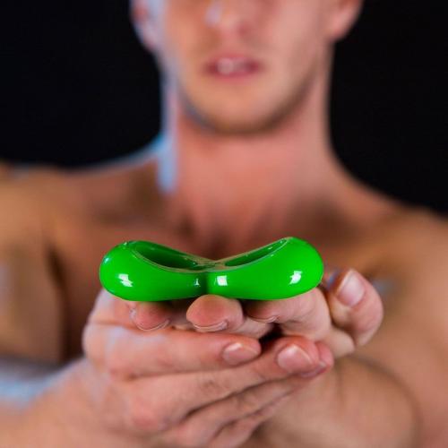 Belgo Prism NV ZIZI XXX Cosmic Cockring, 2,5 cm, Green