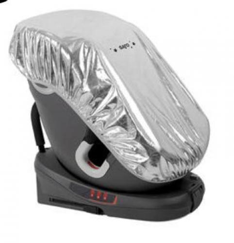 Hitzeschutz-Bezug fr Kinderautositz - silber