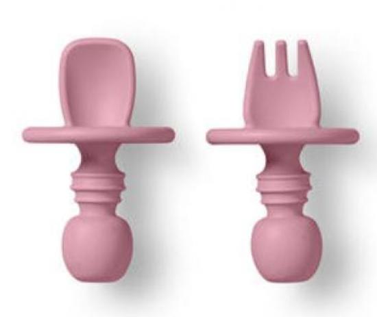 Kinder Besteck 2tlg. - pink
