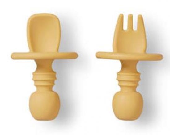 Kinder Besteck 2tlg. - gelb