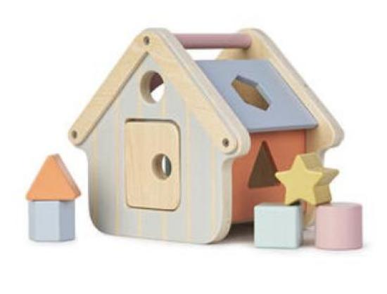 Puzzle-Steckspiel Haus