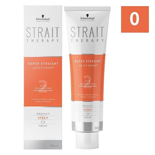 Schwarzkopf Professional Strait Therapy Straight Cream - Strke: 0