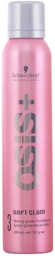 Schwarzkopf Professional Osis Soft Glam - Strong Glossy Hold Spray 200ml