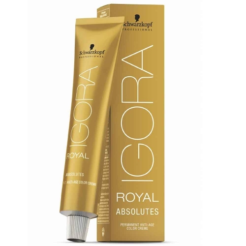 Schwarzkopf Professional IGORA ROYAL ABSOLUTES - Nuance: 8-60 Hellblond Schoko Natur
