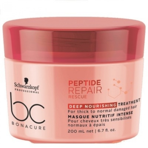Schwarzkopf Professional Peptide Repair Rescue Deep Nourishing Kur - Inhalt: 200ml