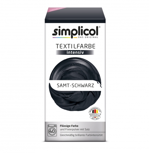 Brauns-Heitmann GmbH & Co. KG Simplicol Intensiv - Auswahl: Samt-Schwarz_1818 1er Pack