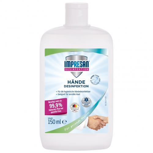 Brauns-Heitmann GmbH & Co. KG Impresan Hndedesinfektion - Auswahl: Hnde Desinfektion 150 ml_3543 1er Pack