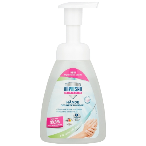 Brauns-Heitmann GmbH & Co. KG Impresan H�ndedesinfektion - Auswahl: H�nde Desinfektions-Gel 250 ml im Spender NEU_3155 1er Pack