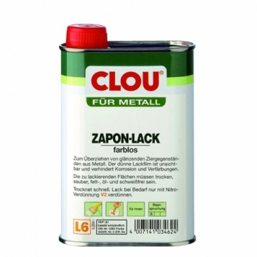 Alfred Clouth Lackfabrik GmbH & Co. KG CLOU L6 Zaponlack  - Auswahl: L6 Zaponlack (0