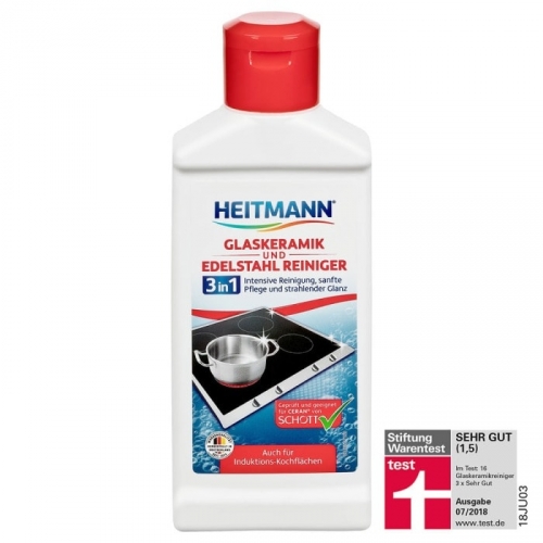 Brauns-Heitmann GmbH & Co. KG Heitmann Glaskeramik Edelstahl Reinger 250 ml_ 1er Pack