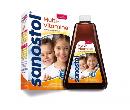 DR. KADE Pharm. Fabrik GmbH Sanostol Multi-Vitamine ohne Zuckerzusatz 460ml