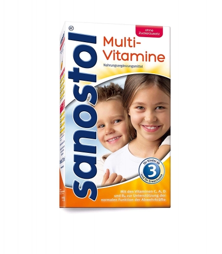 DR. KADE Pharm. Fabrik GmbH Sanostol Multi-Vitamine ohne Zuckerzusatz 230ml