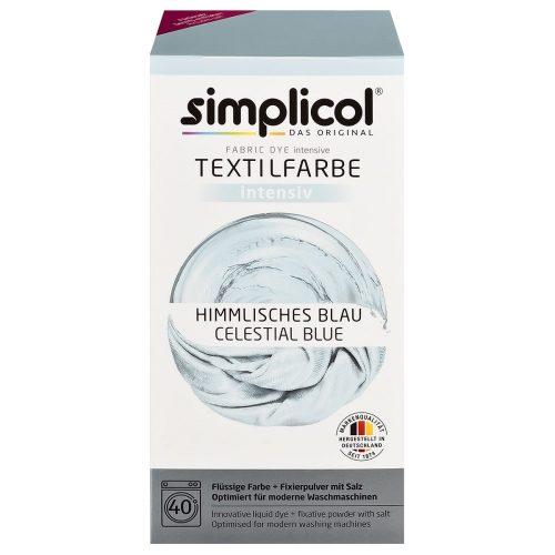 Brauns-Heitmann GmbH & Co. KG simplicol Textilfarbe intensiv Himmlisches Blau