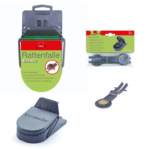 Swissinno Solutions AG SWISSINO Rattenfalle SuperCat Ersatzk�der 3er Pack
