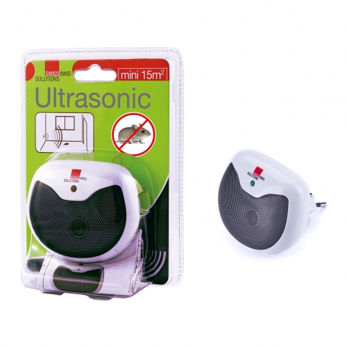 Swissinno Solutions AG SWISSINO Mini Ultraschall Nagetiervertreiber Indoor 1er Pack