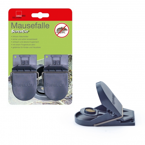 Swissinno Solutions AG SWISSINO Mausefalle SuperCat 2er Pack