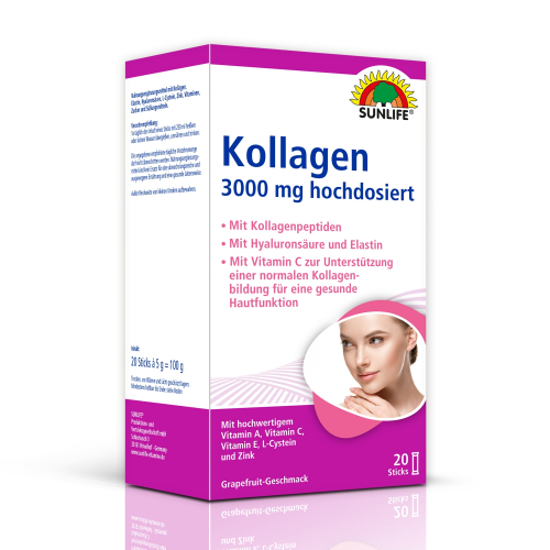 Sunlife Kollagen Sticks, 20 Sticks