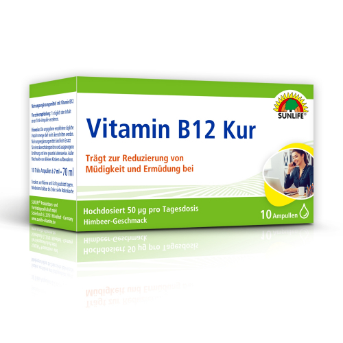 Sunlife Vitamin B12 Kur, 10 Ampullen