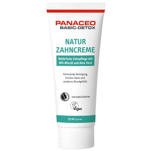 PANACEO Basic-Detox Natur Zahncreme 75 ml