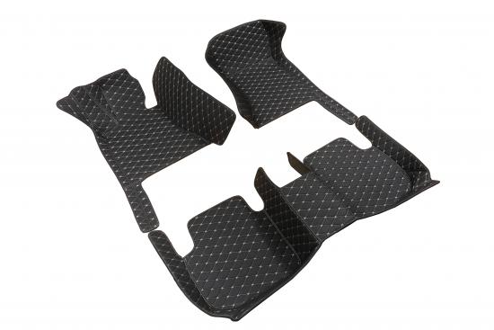 CARSTYLER  Fumatten Geeignet Fr Mercedes Benz C Klasse Coupe W 204 Leder Schwarz Faden Beige