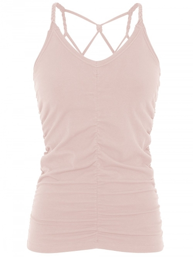 Mandala Cable Yoga Top (earth) - Farbe: earth - Gr��e: M