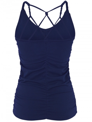 Cable Yoga Top (amplitude) - Farbe: amplitude - Gr��e: M