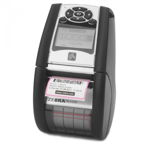 Zebra QLn220 mobiler Thermodrucker inkl. Bluetooth, WLAN 