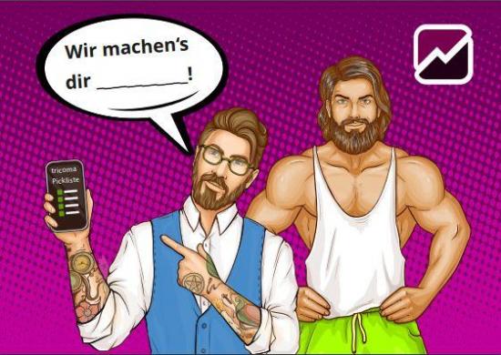 tricoma Postkarte Frauen