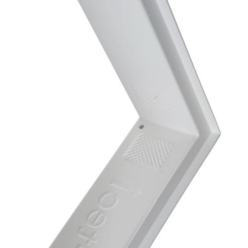 L�ftungsgitter CB-Tec Warmluftgitter putzb�ndig Wei� - Ausf�hrung: 45x23 cm
