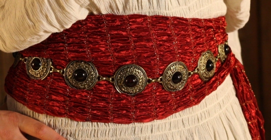 HELMUT EHRHARDT LEDERWARE Kettengrtel/ Hftgrtel - Farbe: messing