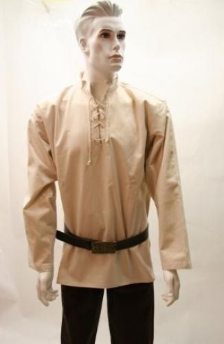 ERZFEINDCOM Mittelalterhemd - Gre: S - Farbe: natur