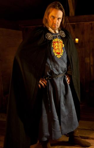 ERZFEINDCOM Cape mit Kettenschliee - Gre: Einheitsgre - Farbe: dunkelbraun