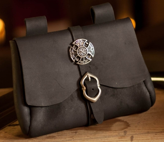 ERZFEINDCOM Mittelalterliche Tasche Kreuz der Kelten