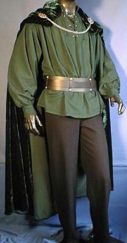 IMEX-MODEN Piratenhemd, Mittelalterhemd - Farbe: grn - Gre: S