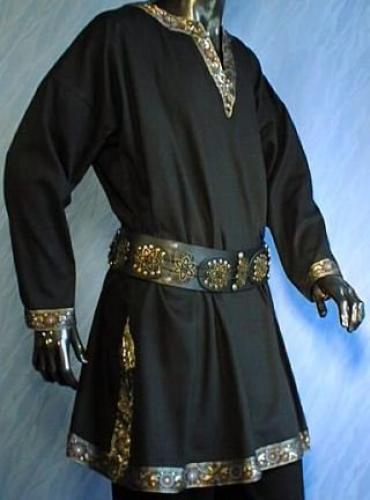 IMEX-MODEN Tunika im Leinen-Look - Farbe: schwarz - Gre: XXL