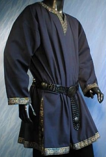 IMEX-MODEN Tunika im Leinen-Look - Farbe: dunkelblau - Gr��e: M