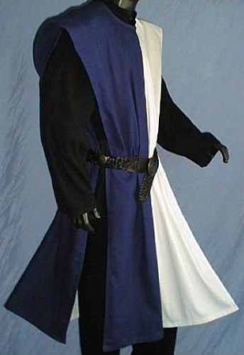 IMEX-MODEN Waffenrock mittig geteilt - Gre: Einheitsgre - Farbe: blau/wei