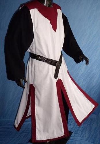 IMEX-MODEN Waffenrock - Gre: M - Farbe: wei/weinrot