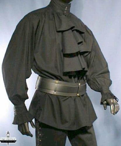 IMEX-MODEN Pastorenhemd - Gre: M