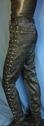 IMEX-MODEN Schnr-Hose, Brokat - Gre: XL