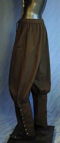 IMEX-MODEN Mittelalter-Hose, Wikingerhose - Gr��e: S - Farbe: dunkelbraun