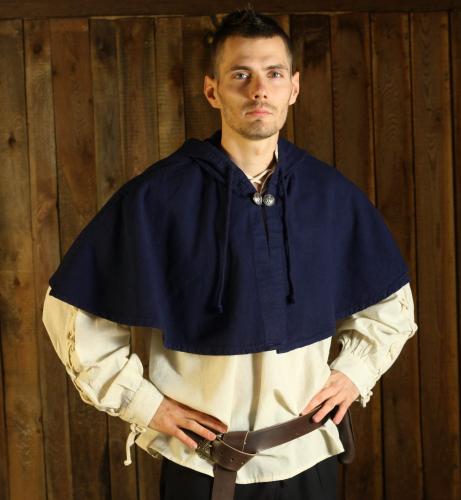 IMEX-MODEN Gugel mit langer Kapuze - Farbe: dunkelblau - Gre: Einheitsgre