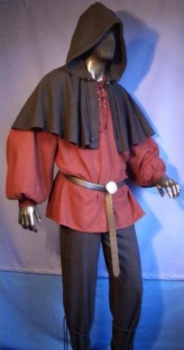 IMEX-MODEN Gugel mit runder Kapuze - Gre: Einheitsgre - Farbe: dunkelbraun