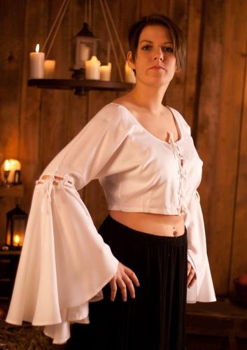 LEONARDO CARBONE Bluse Esmeralda - Gr��e: XXL - Farbe: wei�