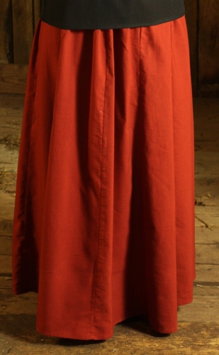 LEONARDO CARBONE Leinenrock - Gre: L/XL - Farbe: hellbraun