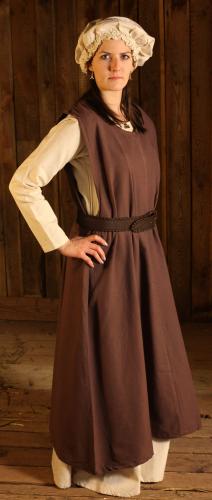 LEONARDO CARBONE �berkleid - Gr��e: S - Farbe: dunkelbraun