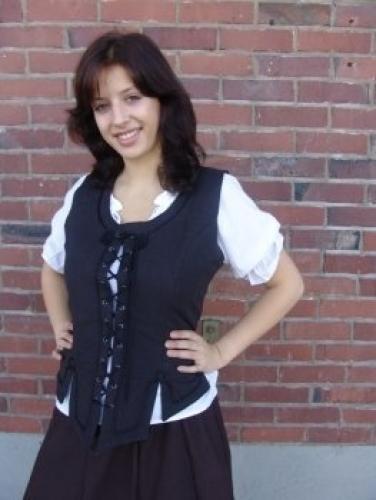 LEONARDO CARBONE Miederweste Baumwolle - Gr��e: S - Farbe: dunkelbraun