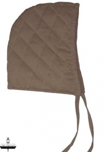 LEONARDO CARBONE Bundhaube zum Gambeson - Gr��e: L/XL - Farbe: natur