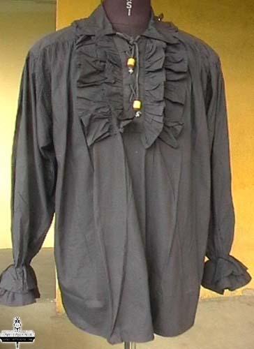 LEONARDO CARBONE R�schenhemd - Farbe: schwarz - Gr��e: XXL