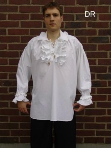 LEONARDO CARBONE R�schenhemd - Gr��e: S - Farbe: wei�